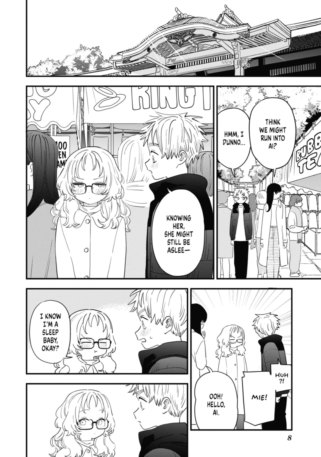 The Girl I Like Forgot Her Glasses