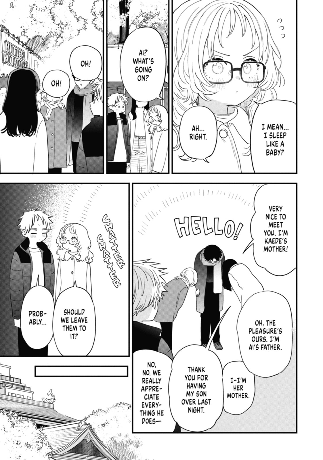 The Girl I Like Forgot Her Glasses