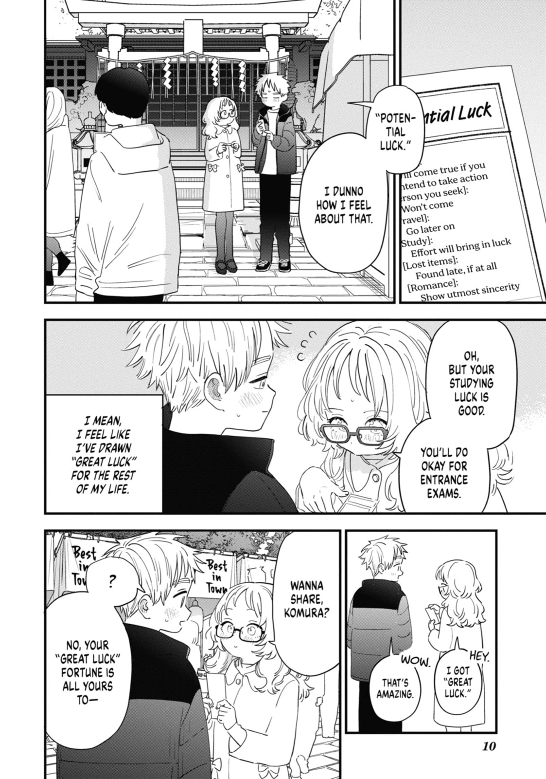 The Girl I Like Forgot Her Glasses