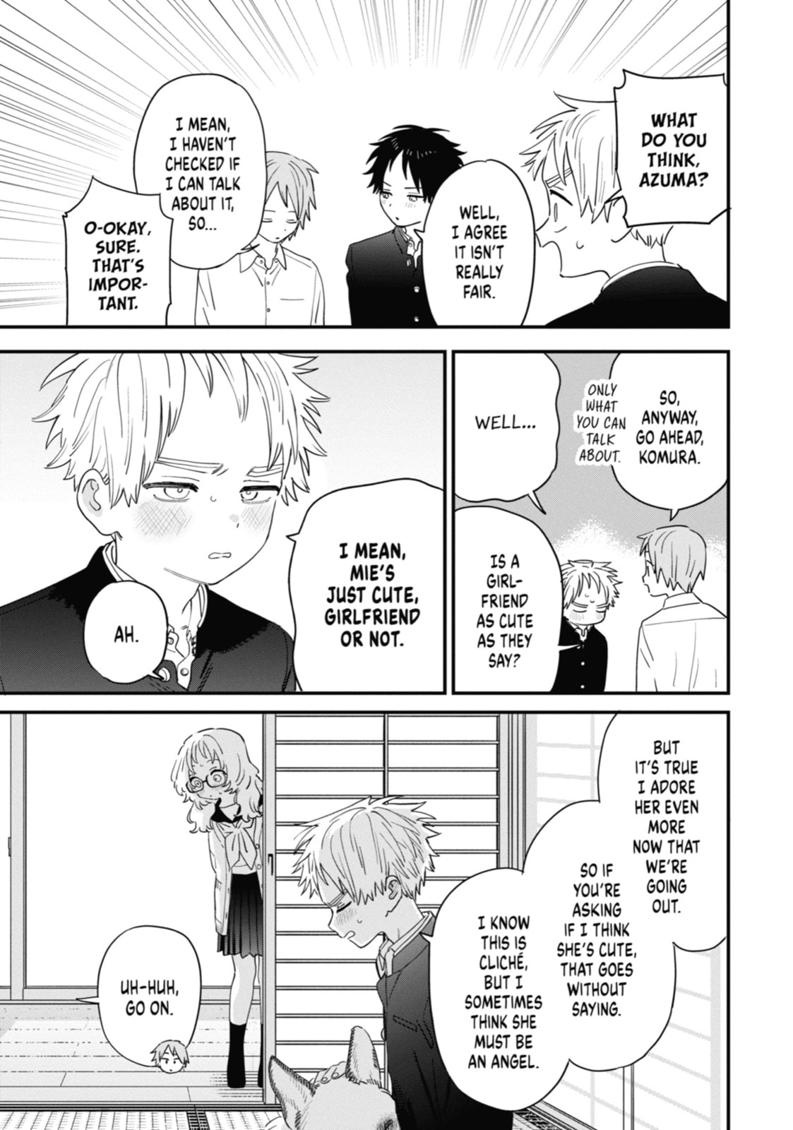 The Girl I Like Forgot Her Glasses