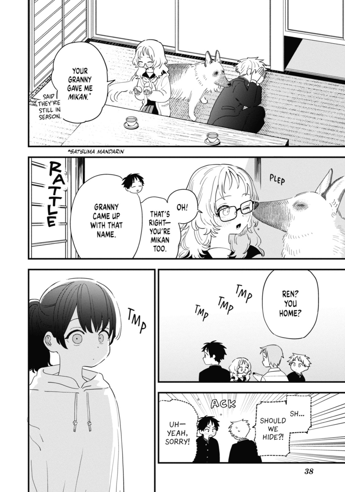 The Girl I Like Forgot Her Glasses