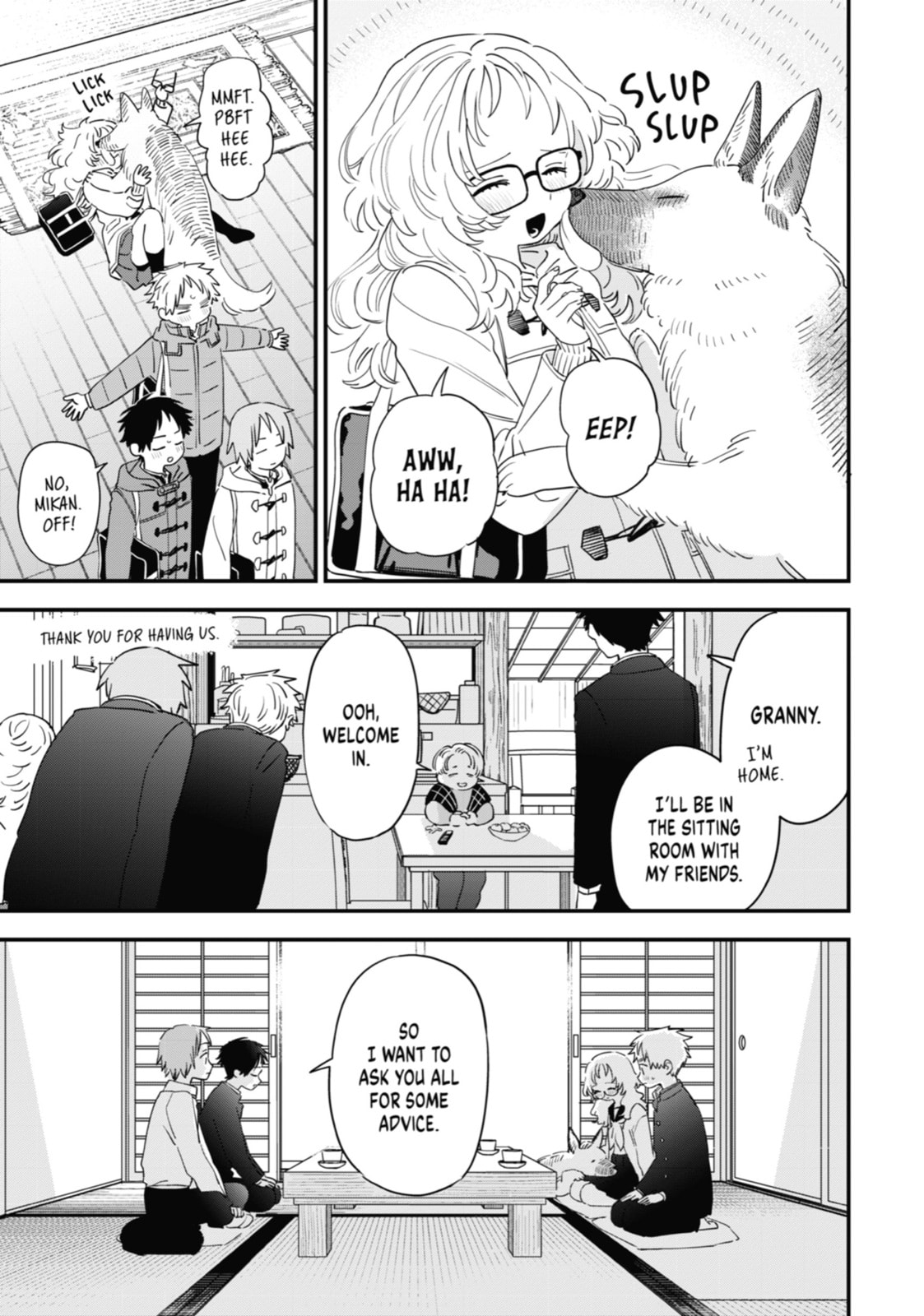 The Girl I Like Forgot Her Glasses