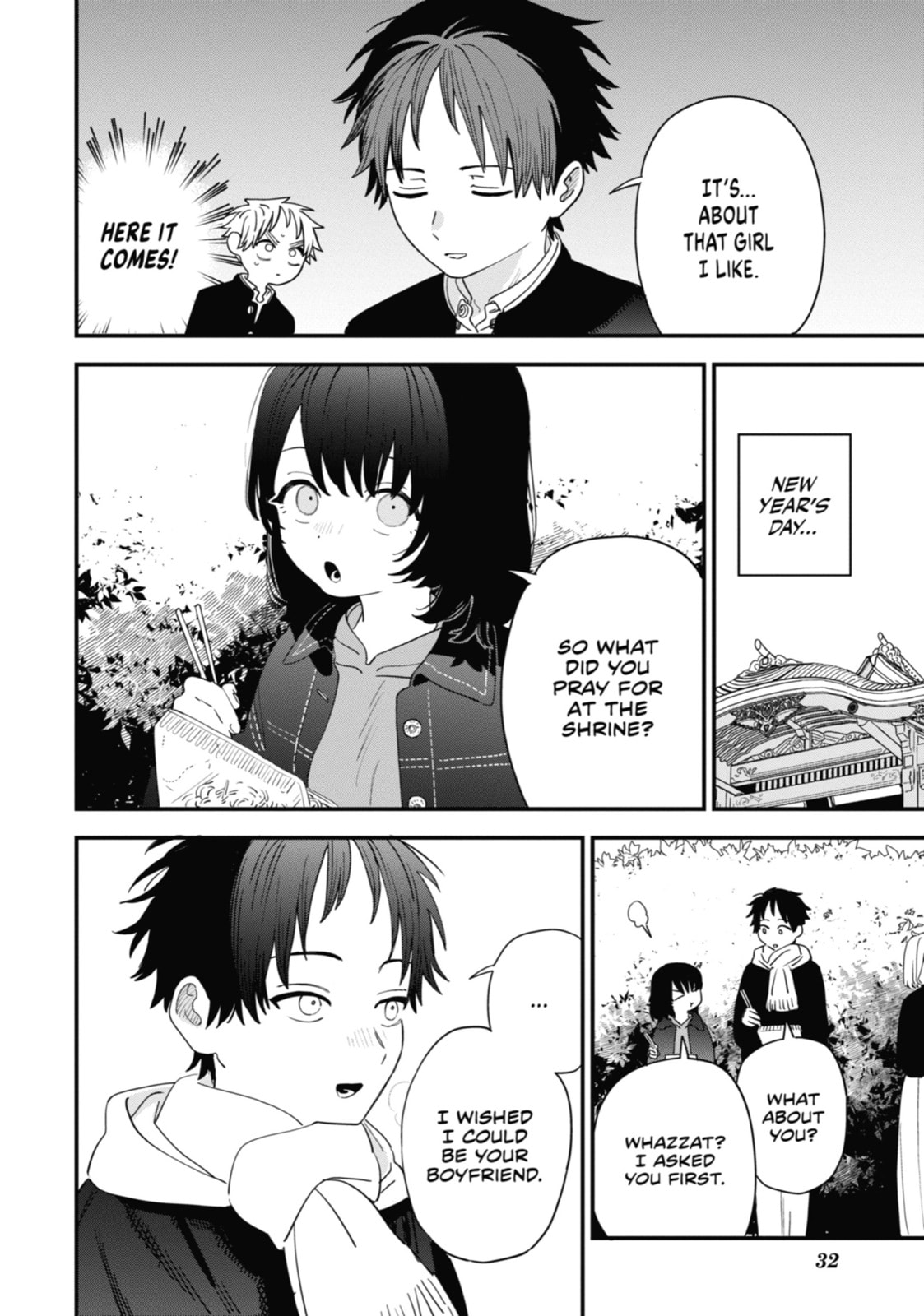 The Girl I Like Forgot Her Glasses