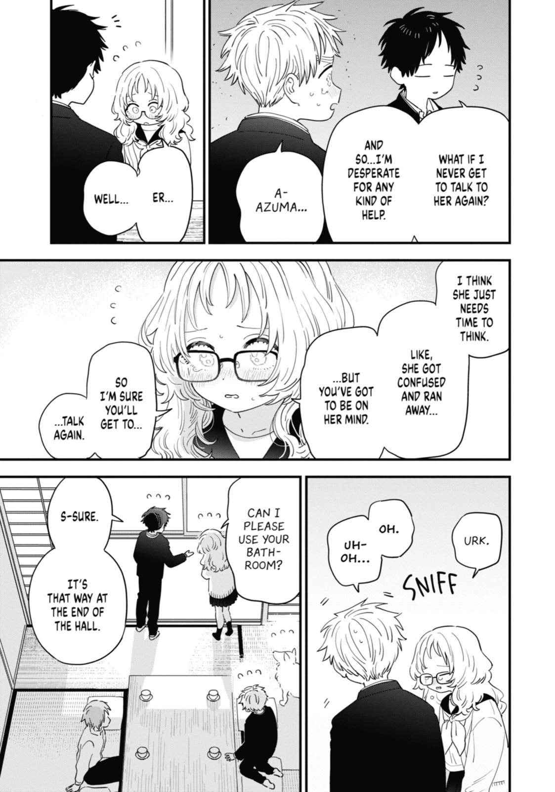 The Girl I Like Forgot Her Glasses