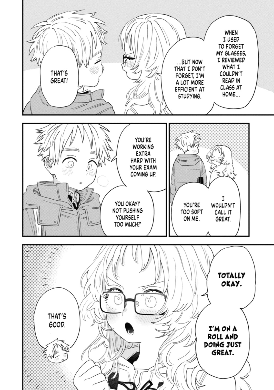 The Girl I Like Forgot Her Glasses