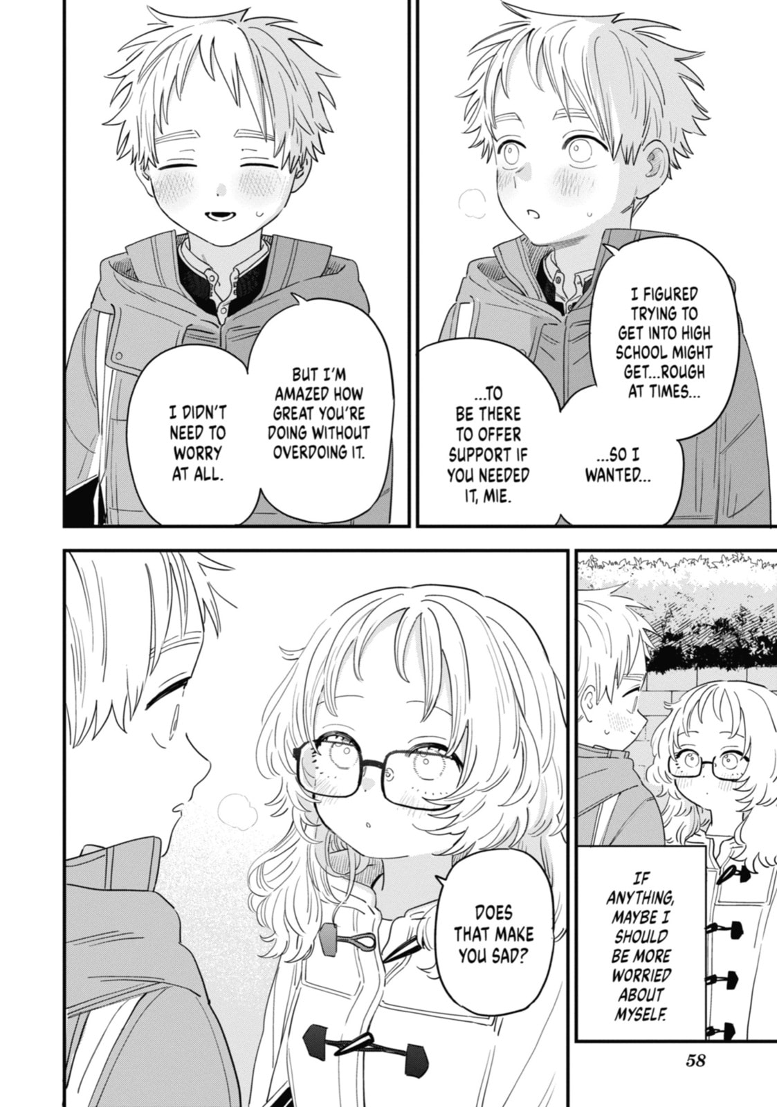 The Girl I Like Forgot Her Glasses