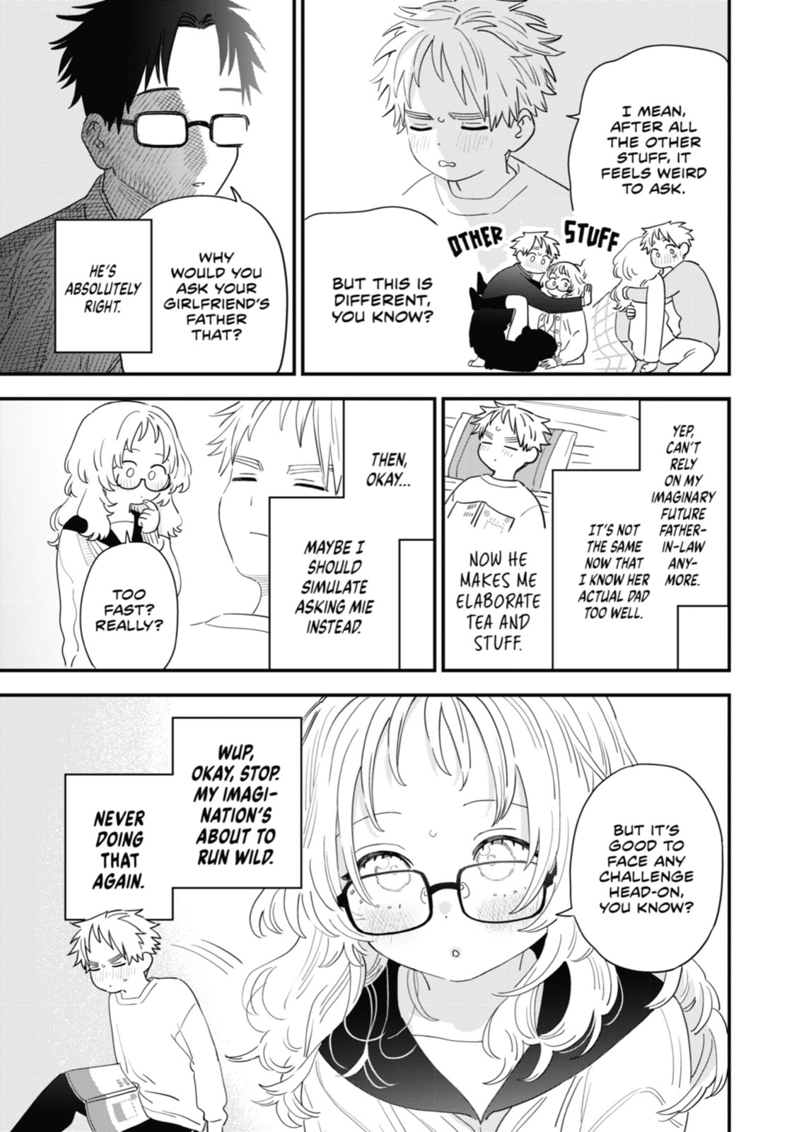 The Girl I Like Forgot Her Glasses