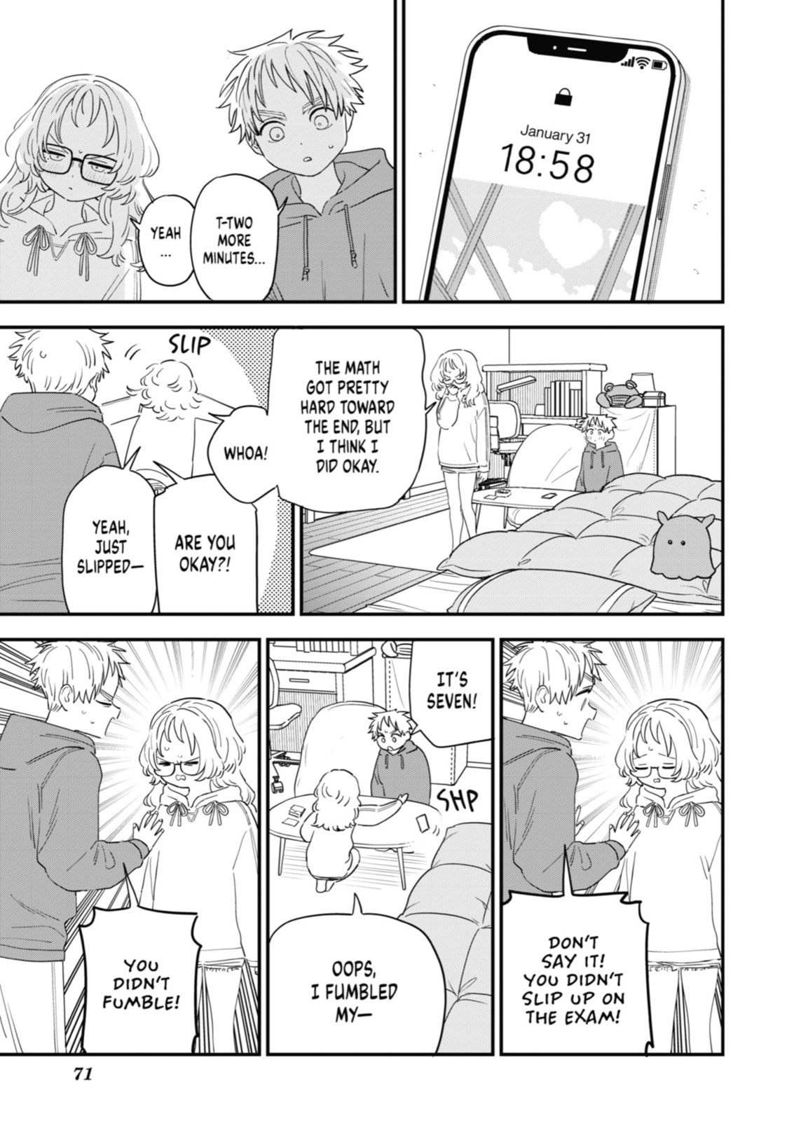 The Girl I Like Forgot Her Glasses