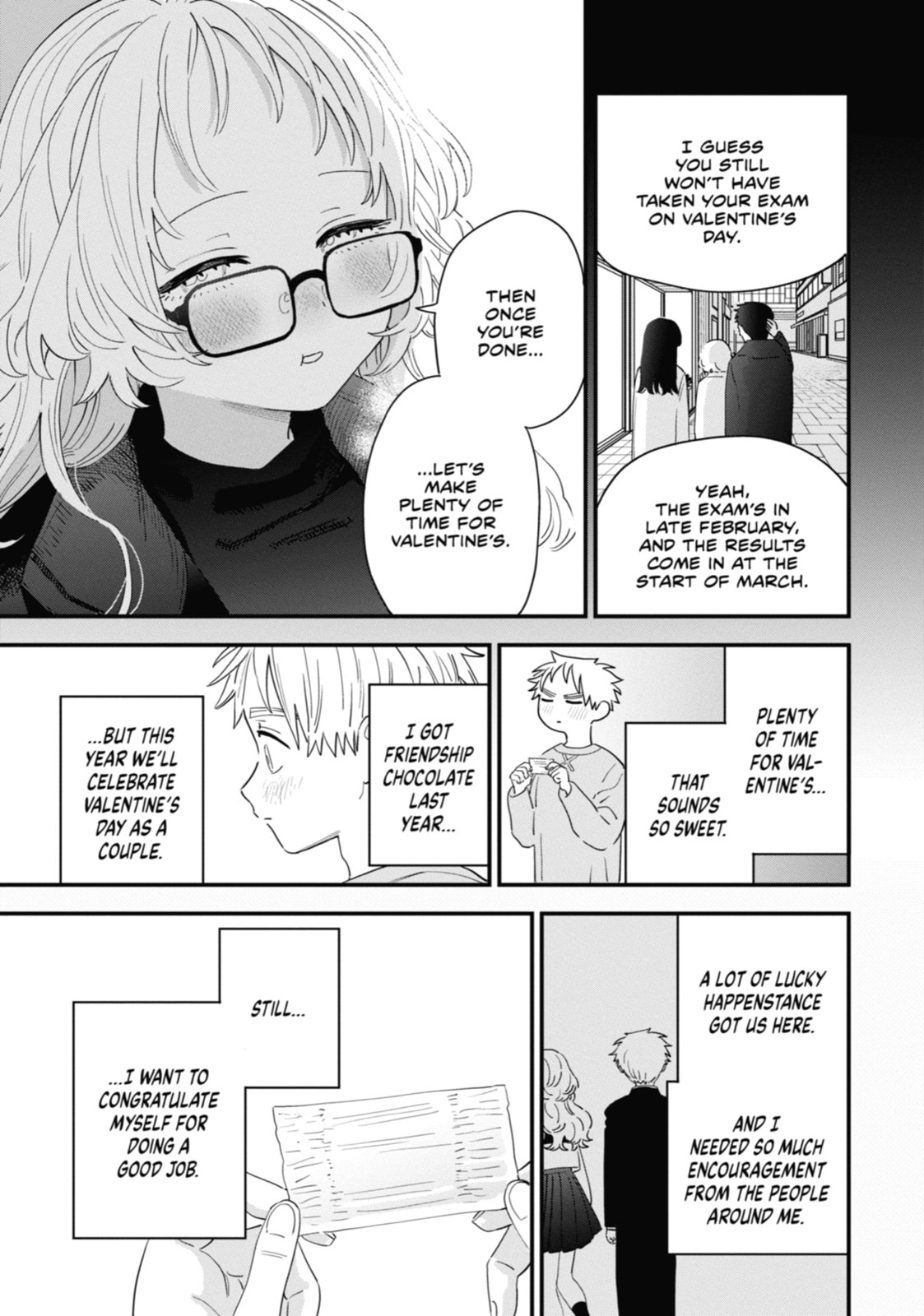 The Girl I Like Forgot Her Glasses