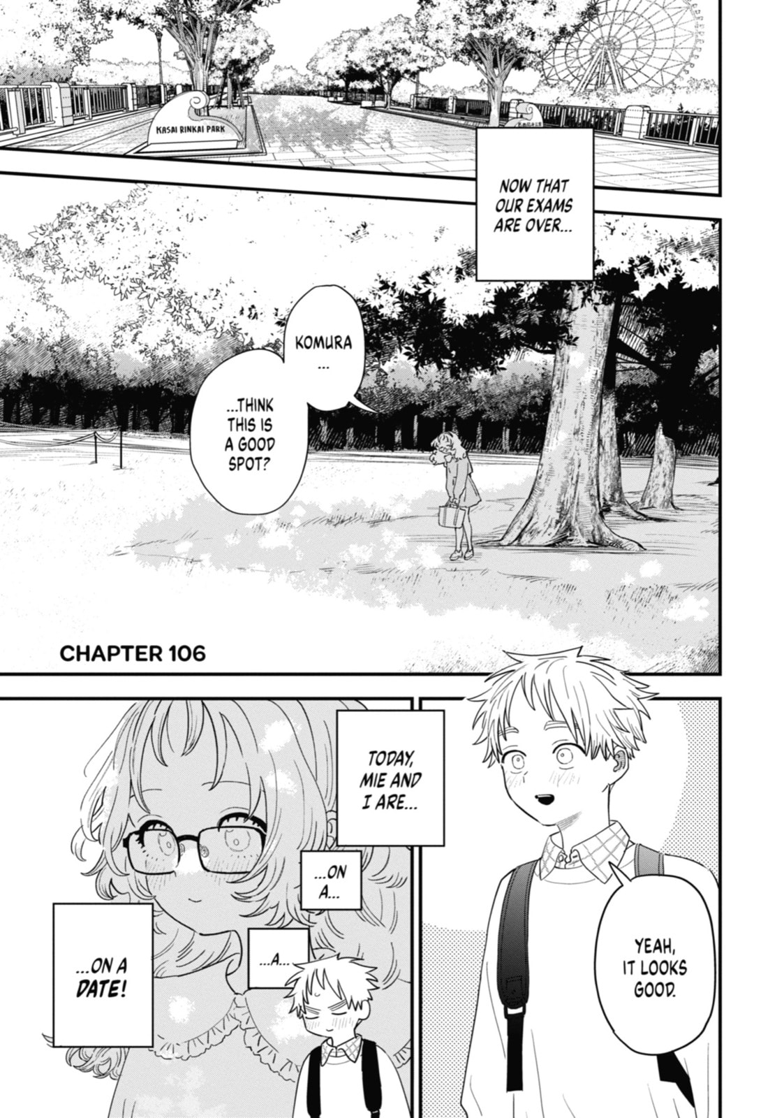 The Girl I Like Forgot Her Glasses