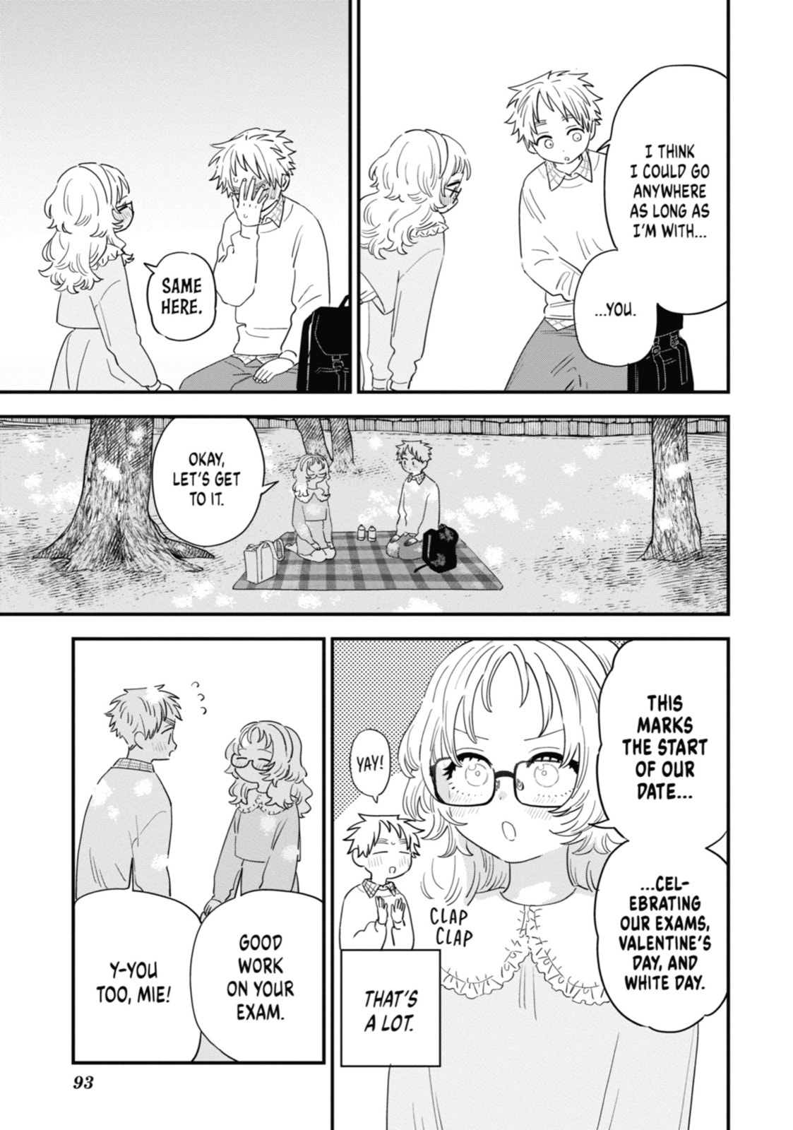 The Girl I Like Forgot Her Glasses