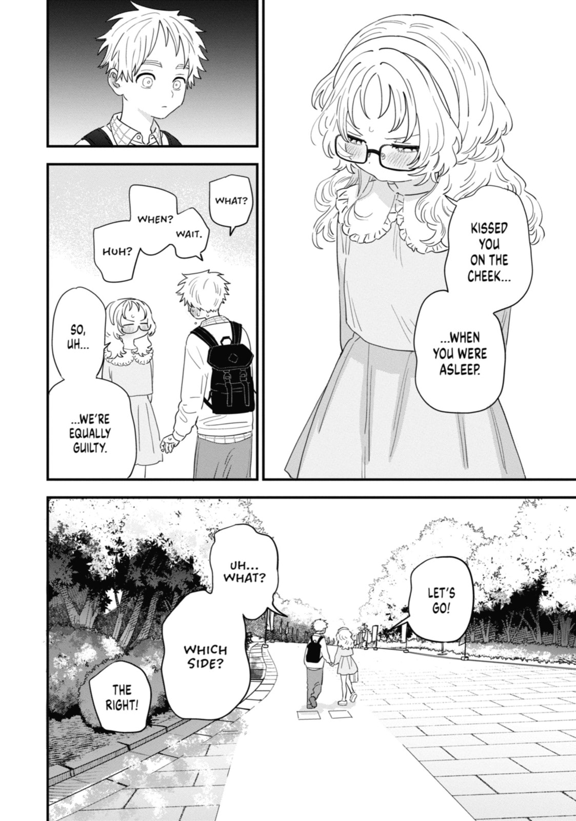 The Girl I Like Forgot Her Glasses