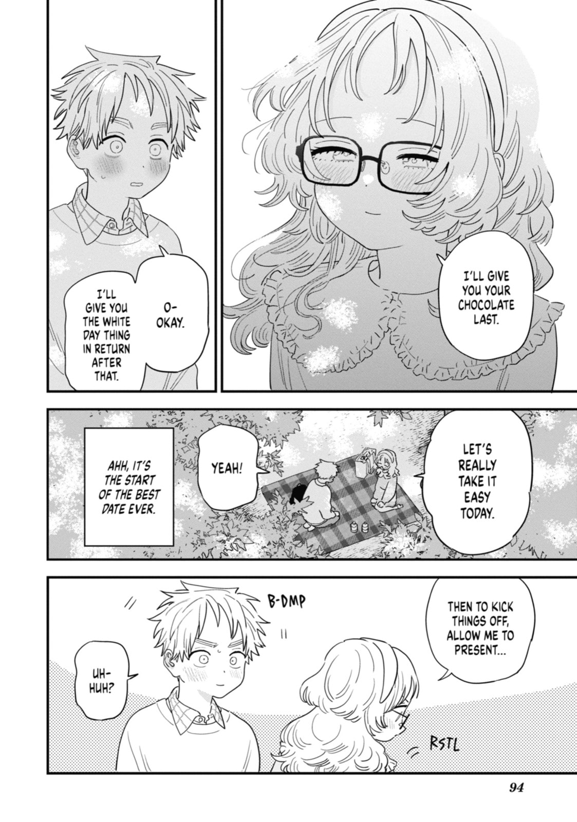 The Girl I Like Forgot Her Glasses