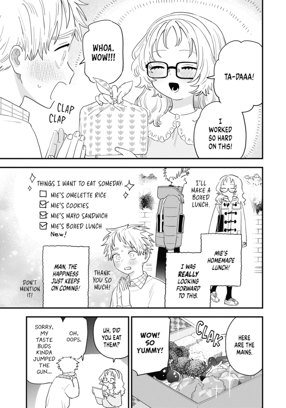 The Girl I Like Forgot Her Glasses