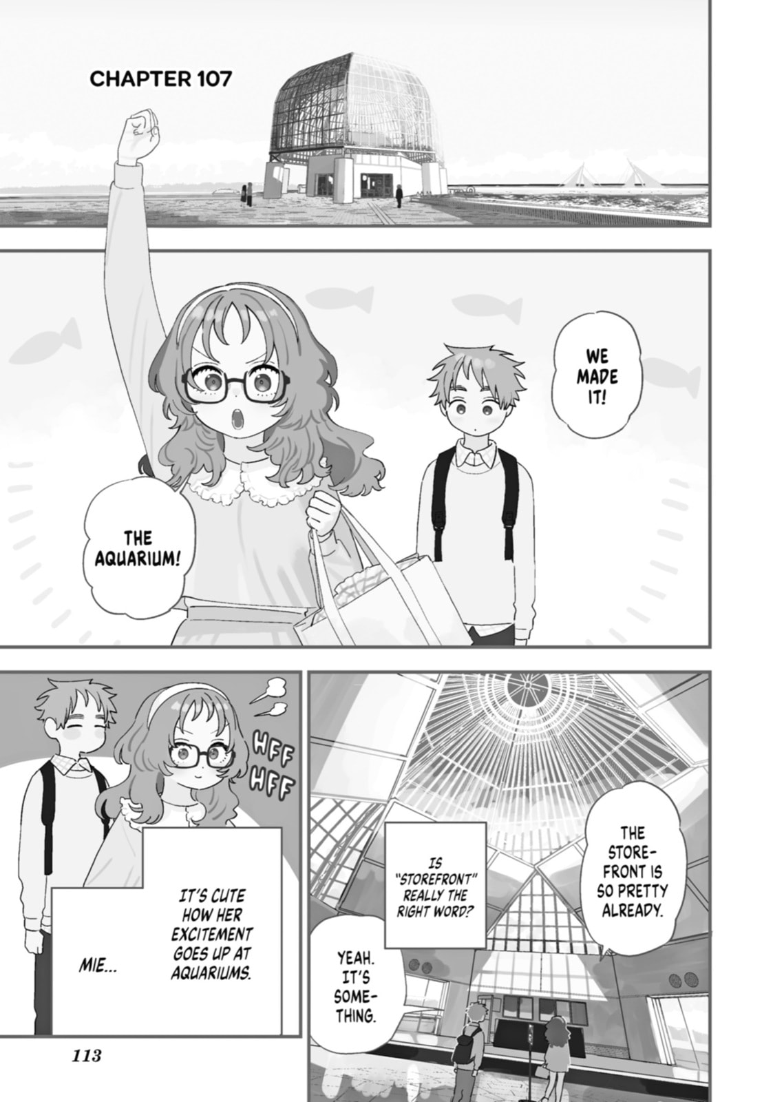 The Girl I Like Forgot Her Glasses