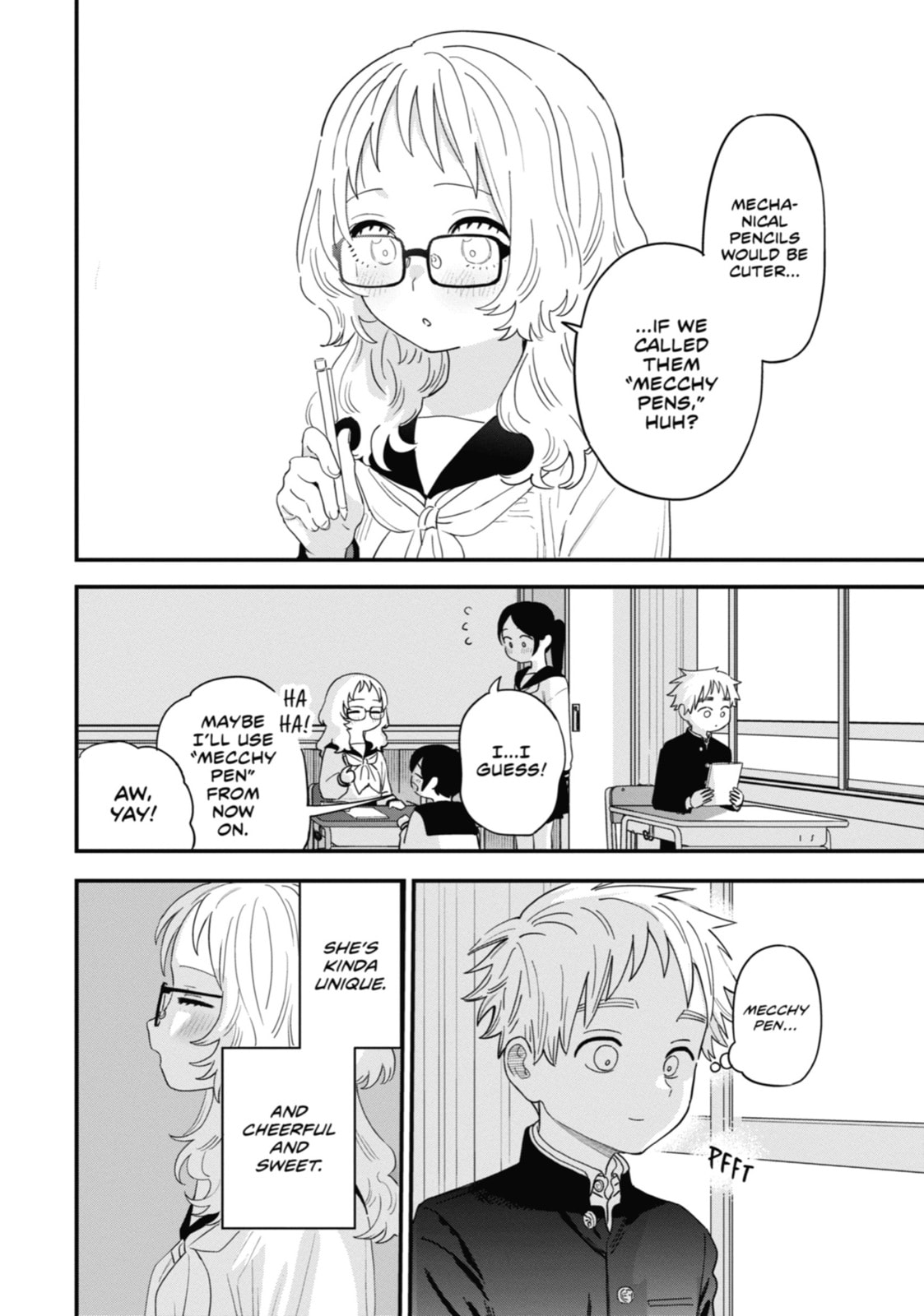 The Girl I Like Forgot Her Glasses