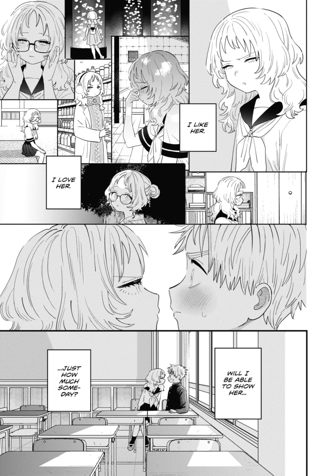 The Girl I Like Forgot Her Glasses