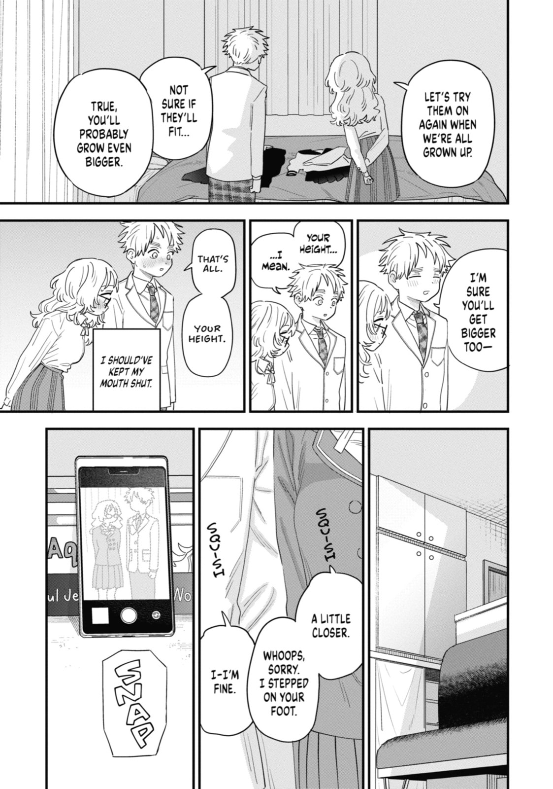 The Girl I Like Forgot Her Glasses