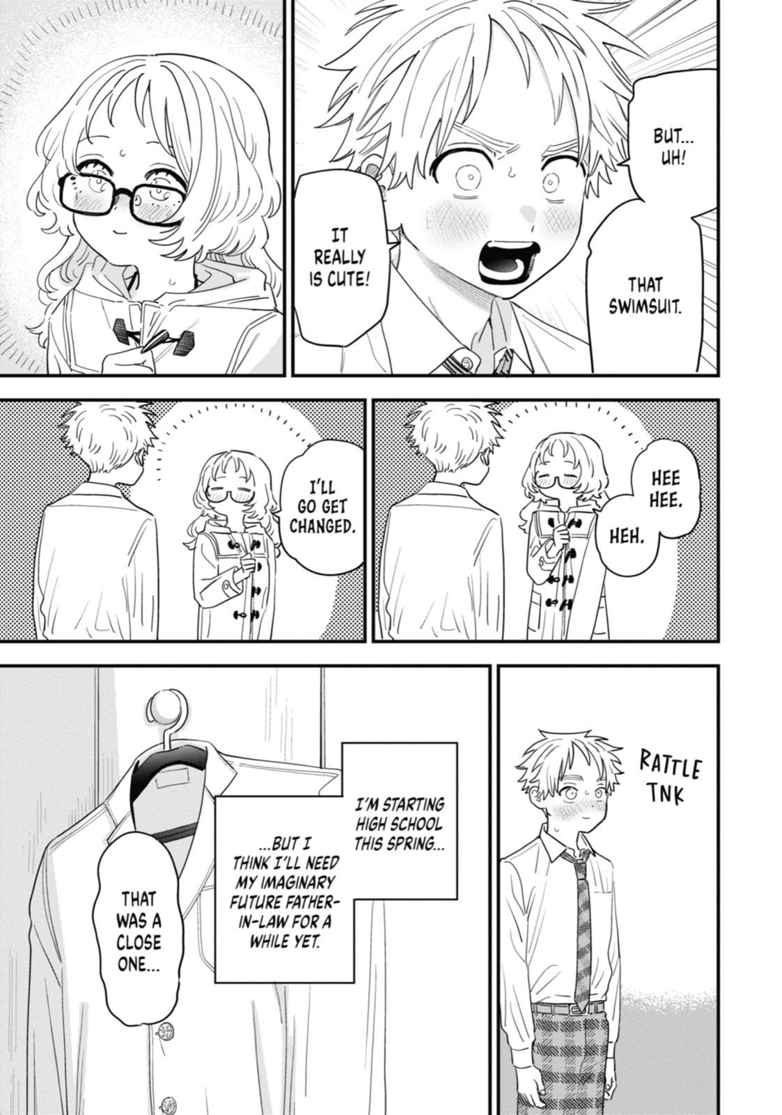 The Girl I Like Forgot Her Glasses