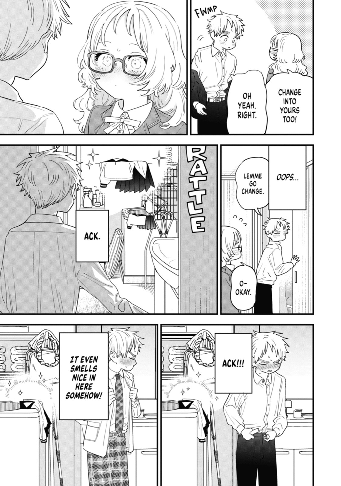 The Girl I Like Forgot Her Glasses