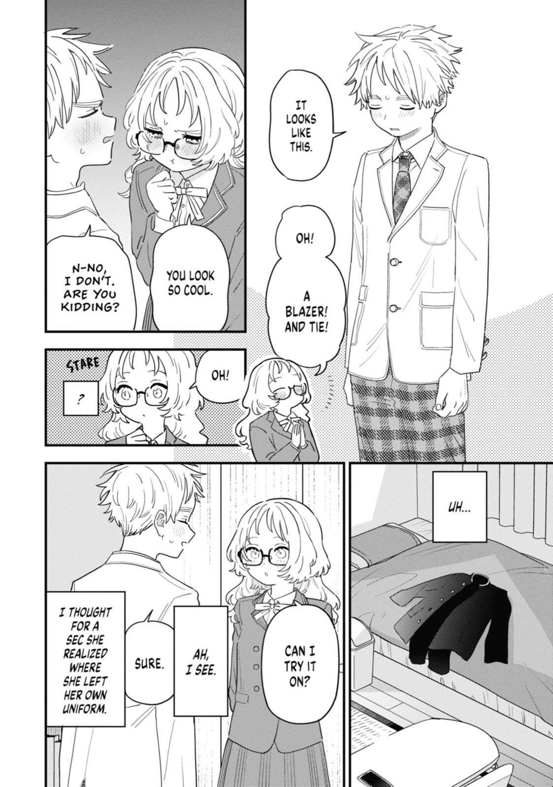 The Girl I Like Forgot Her Glasses