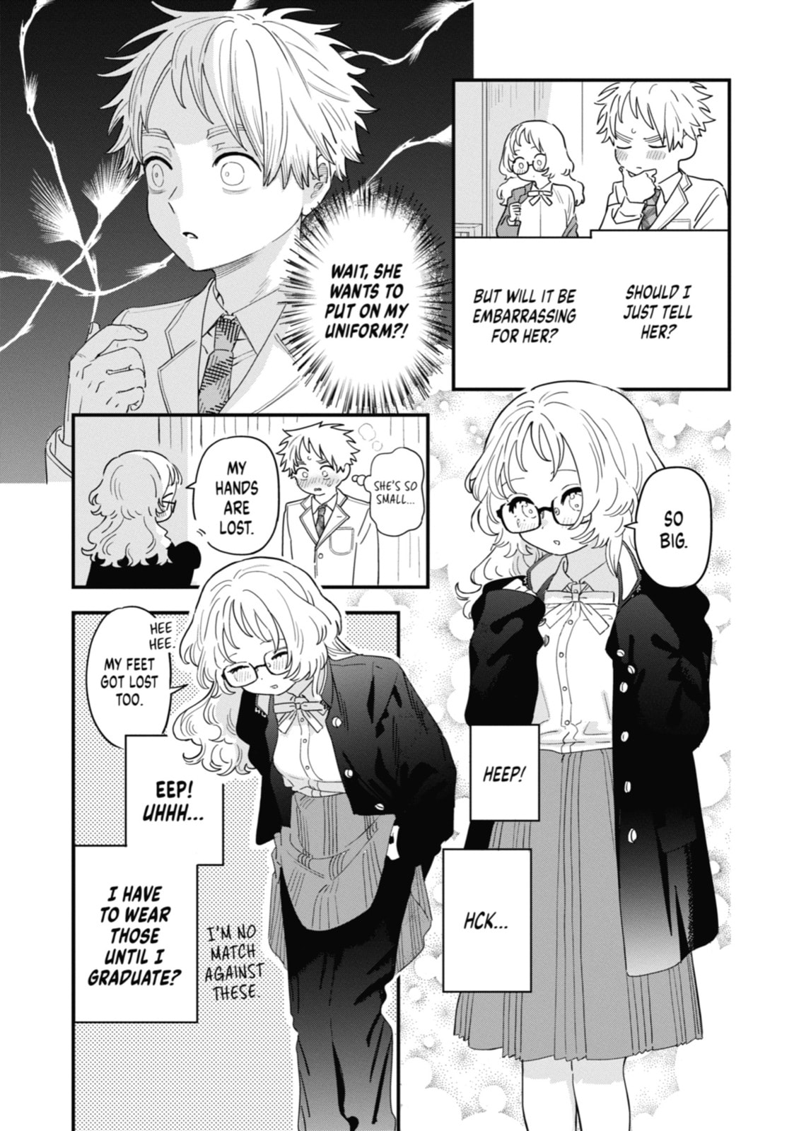 The Girl I Like Forgot Her Glasses