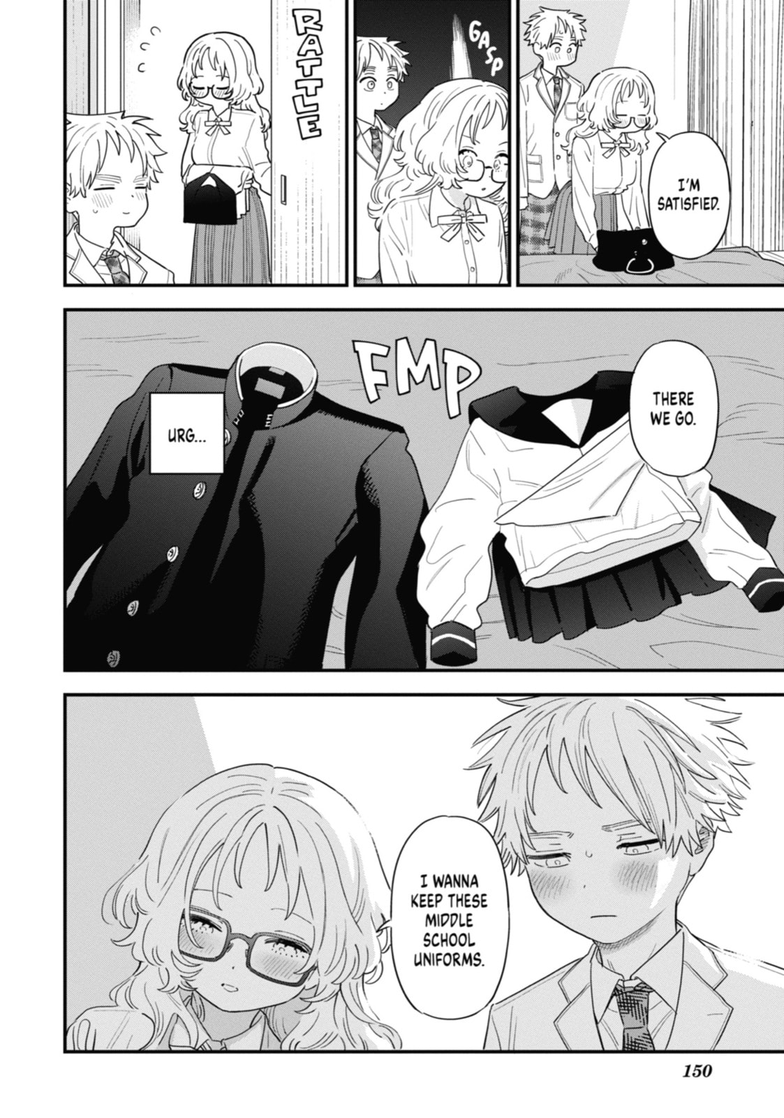 The Girl I Like Forgot Her Glasses