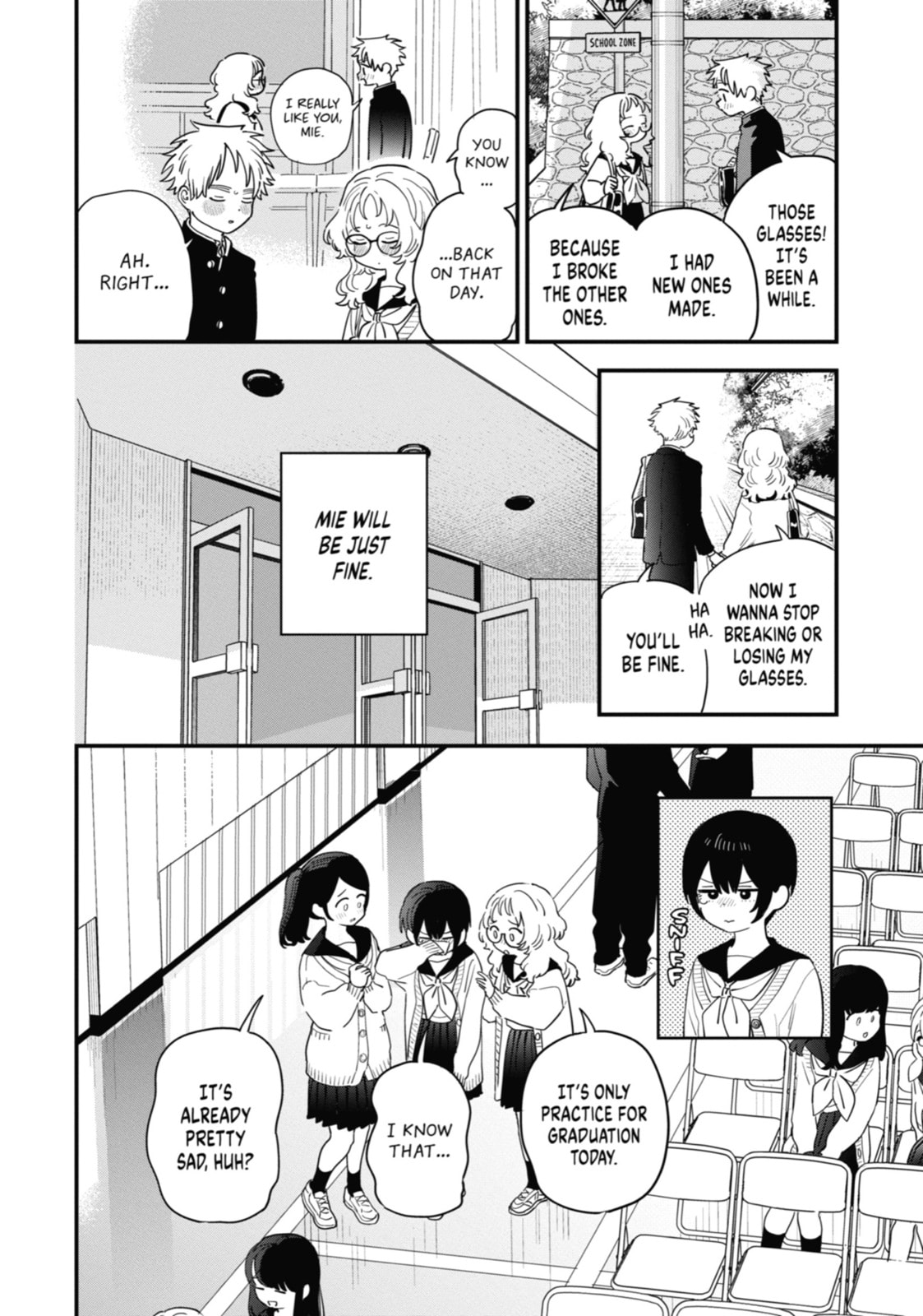 The Girl I Like Forgot Her Glasses