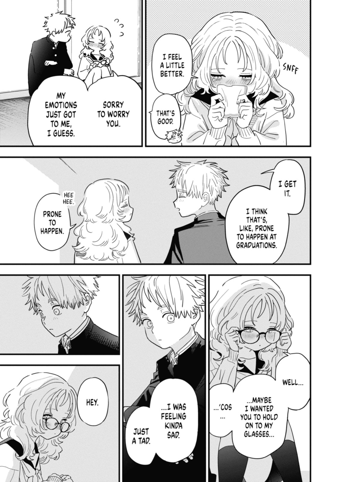 The Girl I Like Forgot Her Glasses