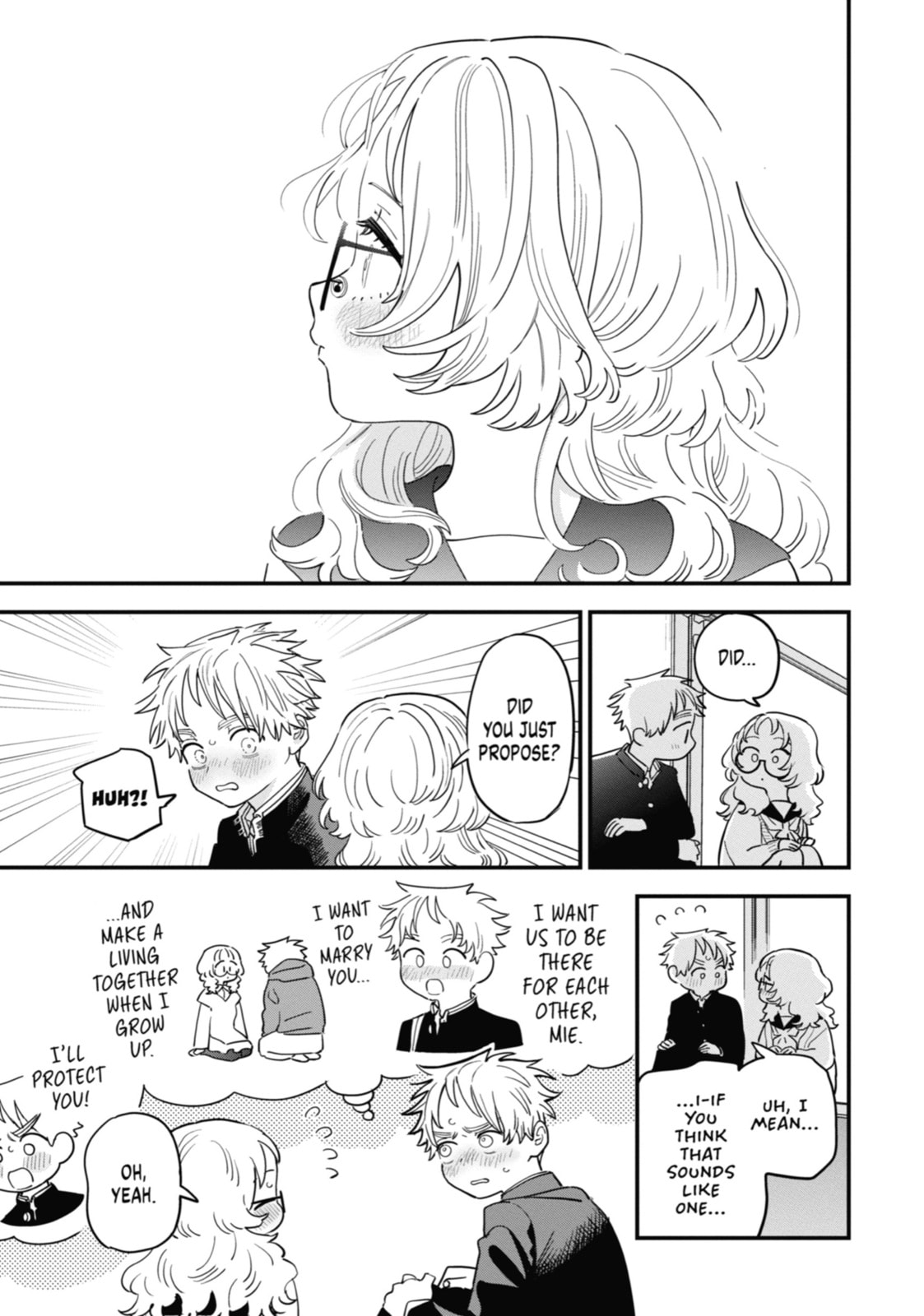 The Girl I Like Forgot Her Glasses