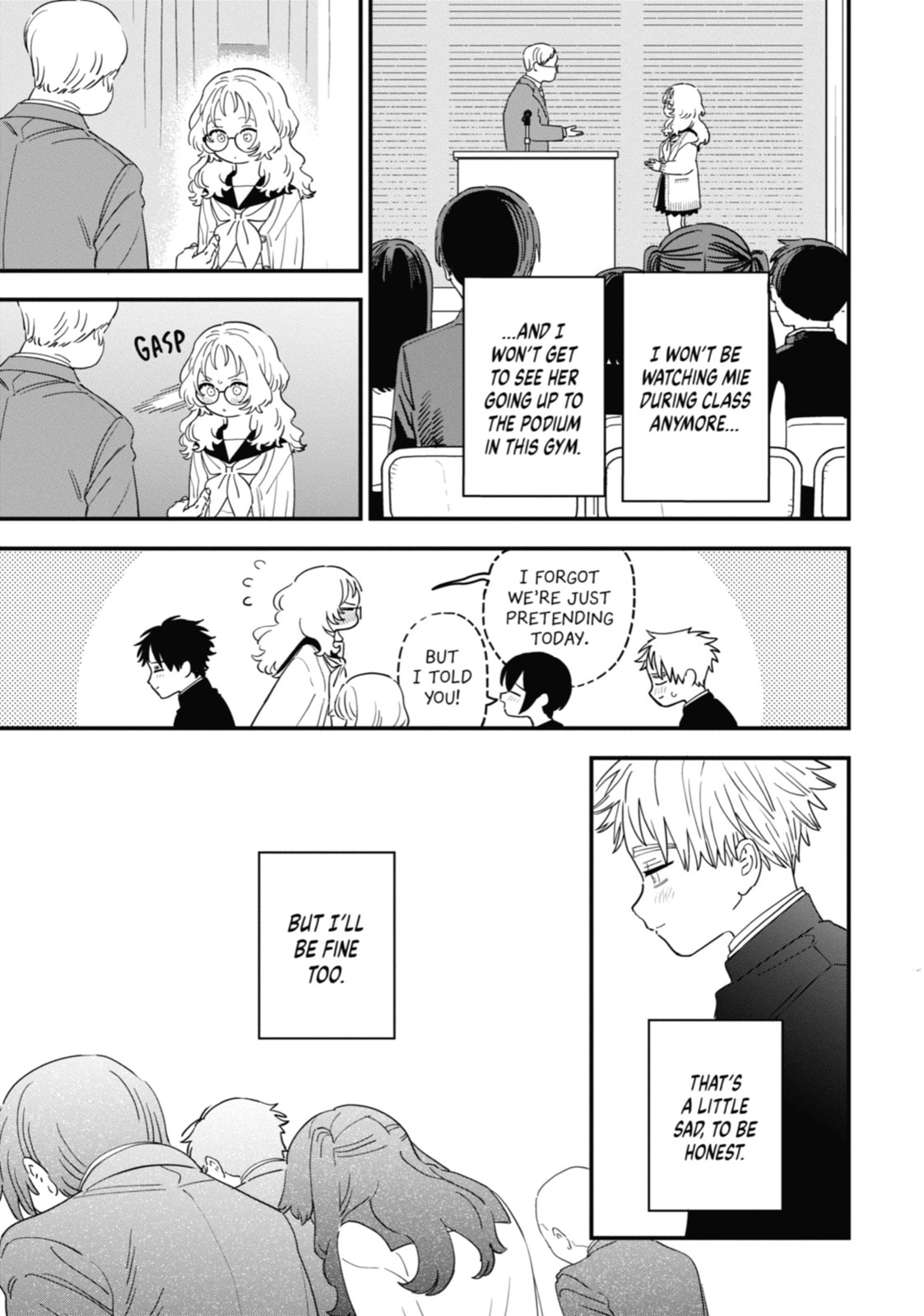 The Girl I Like Forgot Her Glasses