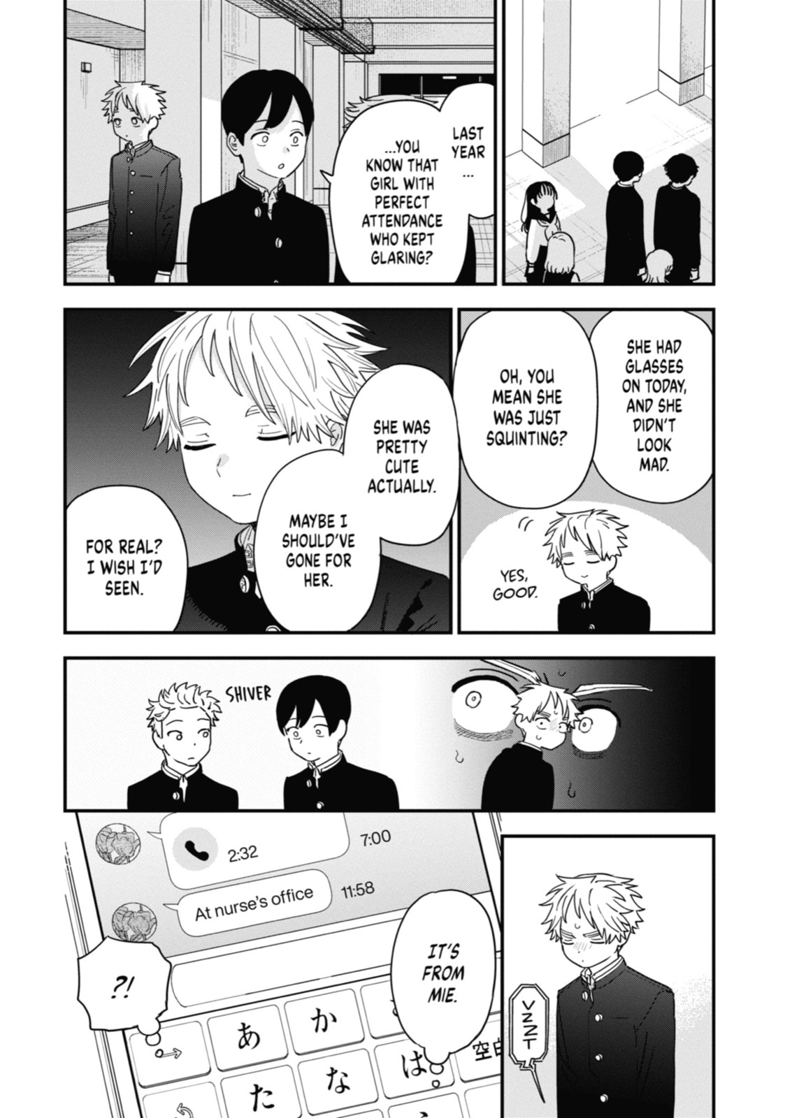 The Girl I Like Forgot Her Glasses