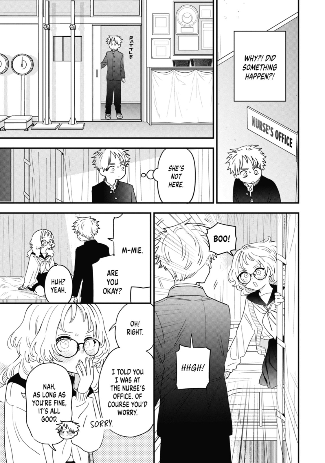 The Girl I Like Forgot Her Glasses