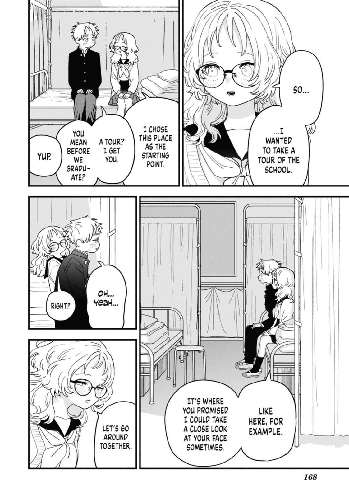 The Girl I Like Forgot Her Glasses