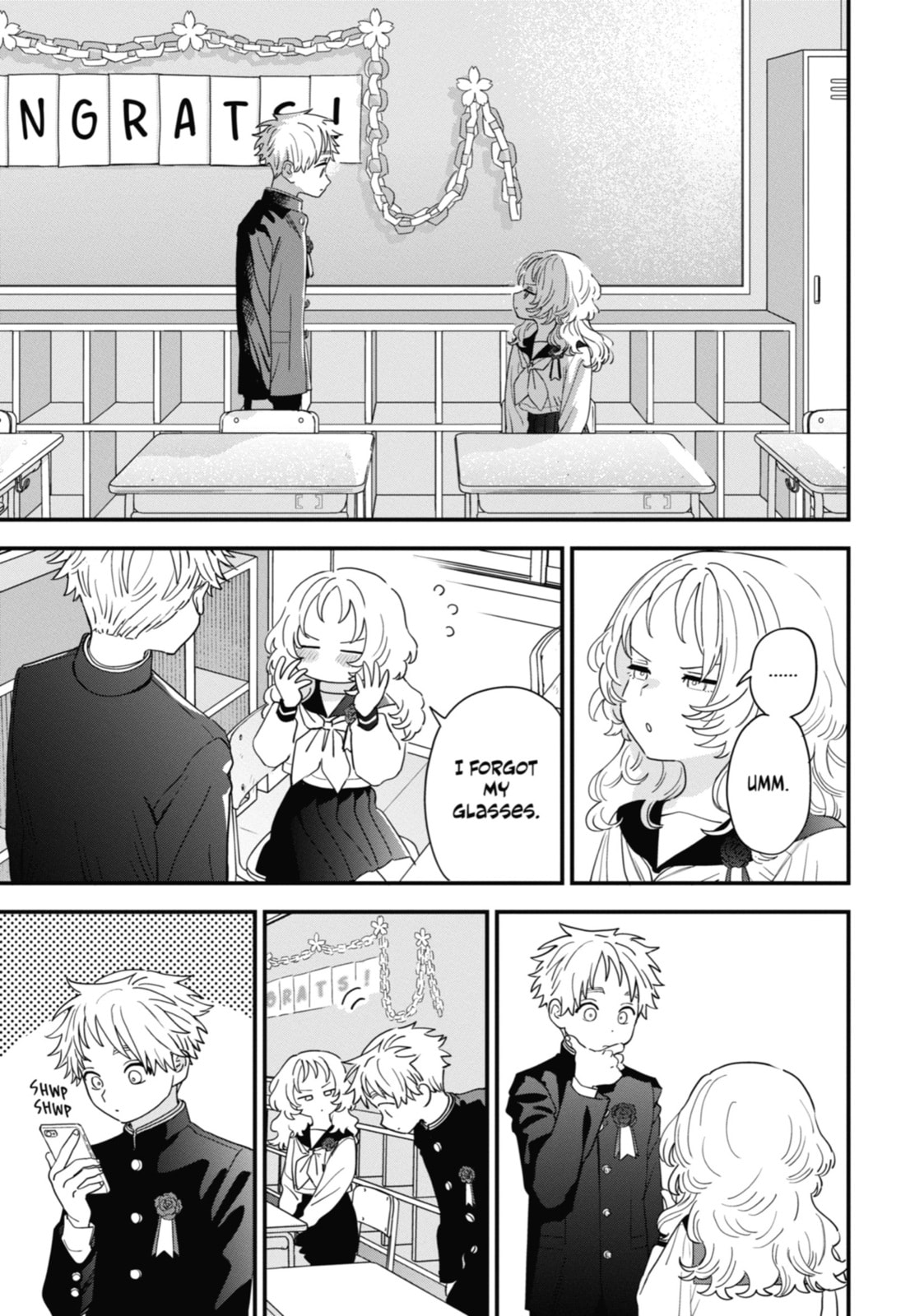 The Girl I Like Forgot Her Glasses