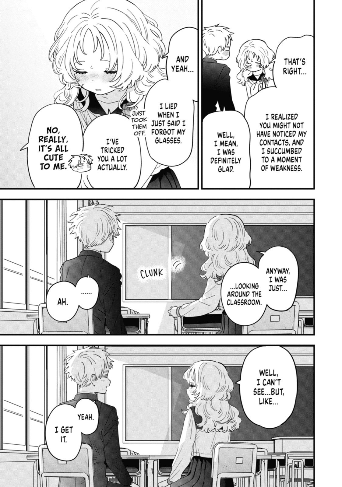 The Girl I Like Forgot Her Glasses