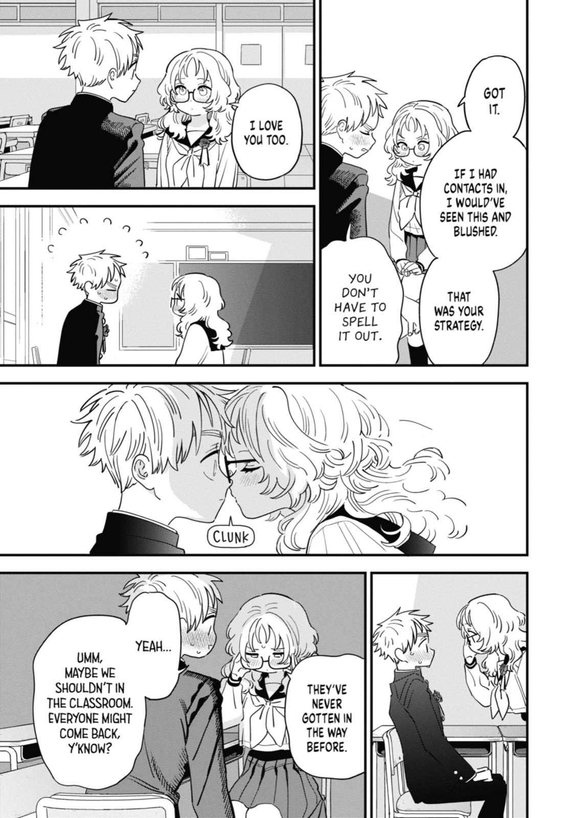 The Girl I Like Forgot Her Glasses