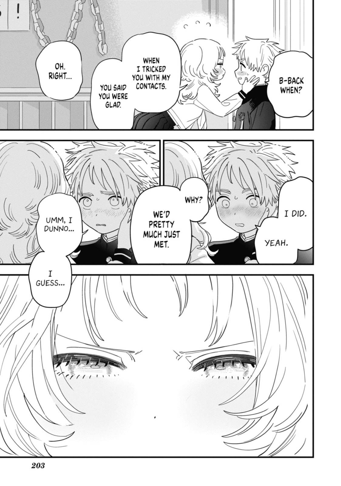 The Girl I Like Forgot Her Glasses