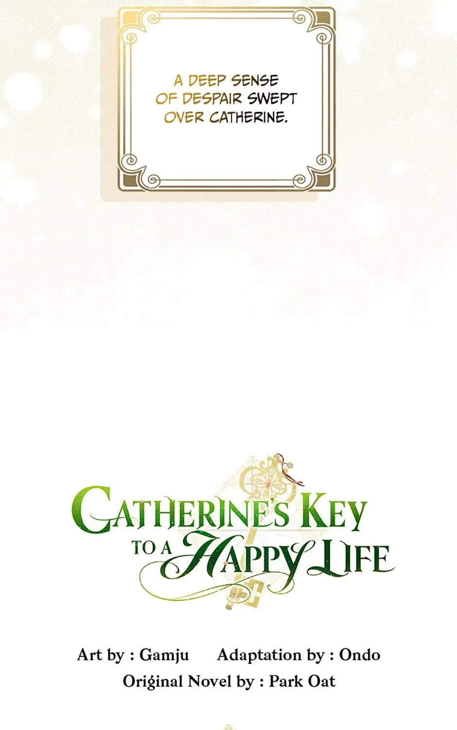 Catherine's Key to a Happy Life