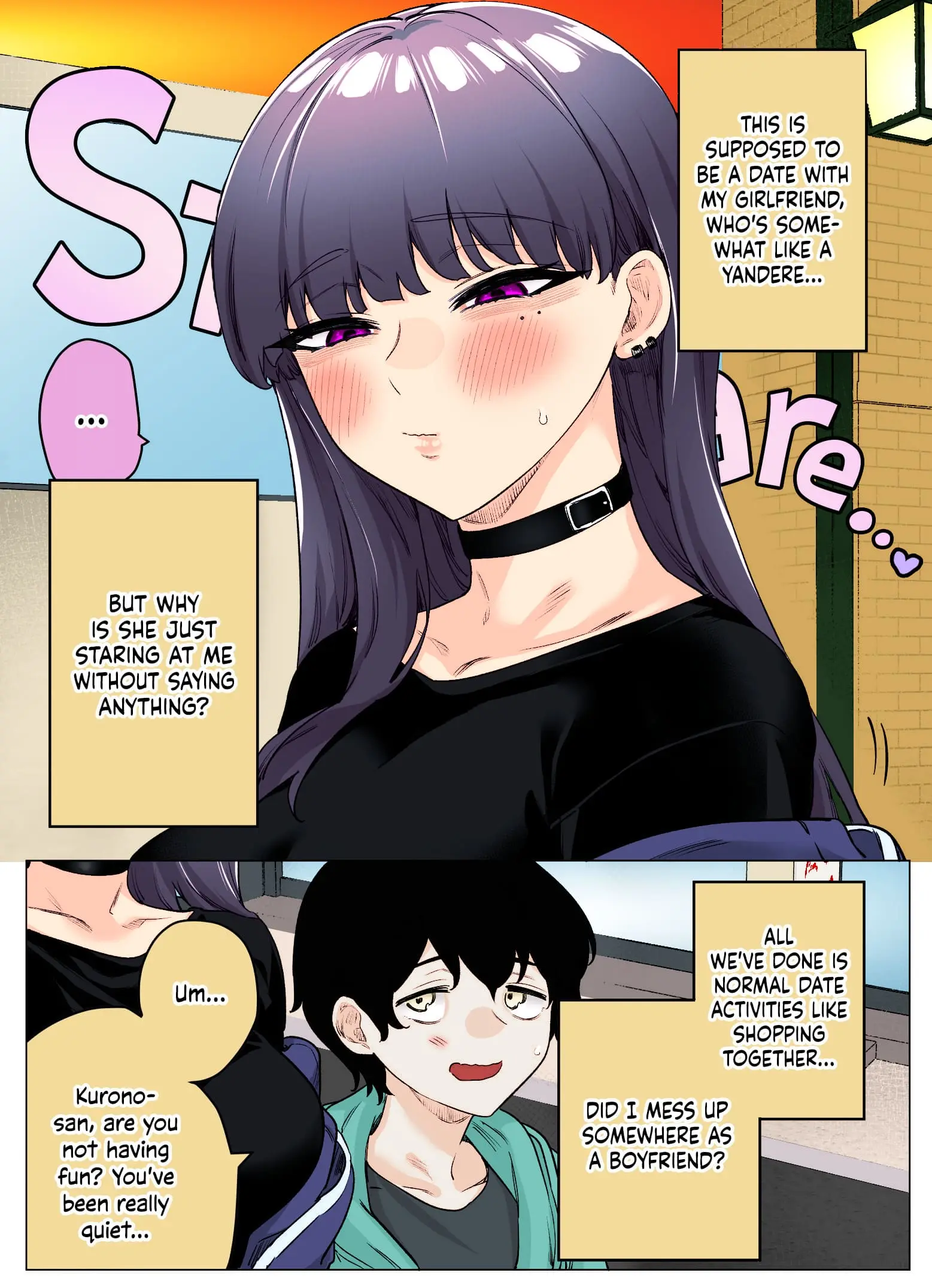 I Thought She Was a Yandere, but Apparently She's Even Worse (Colored) — Chapter 19 — Page 1