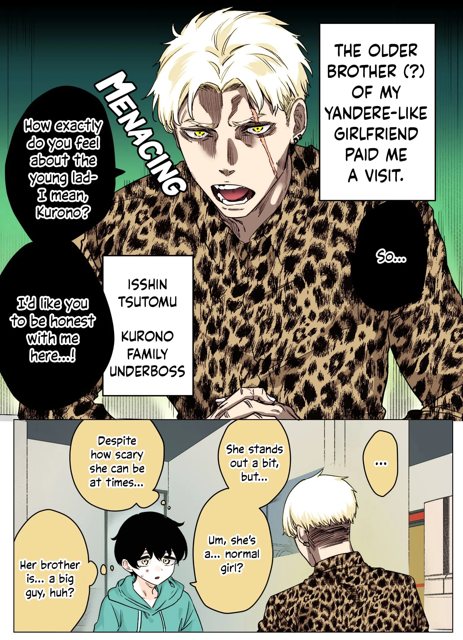 I Thought She Was a Yandere, but Apparently She's Even Worse (Colored) — Chapter 22 — Page 1