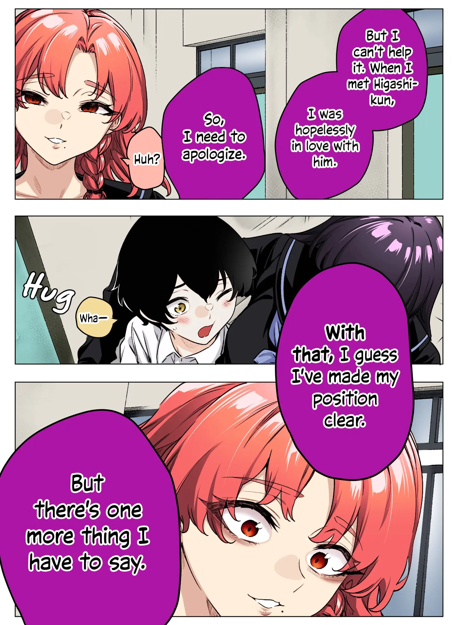I Thought She Was a Yandere, but Apparently She's Even Worse (Colored) — Chapter 38 — Page 3