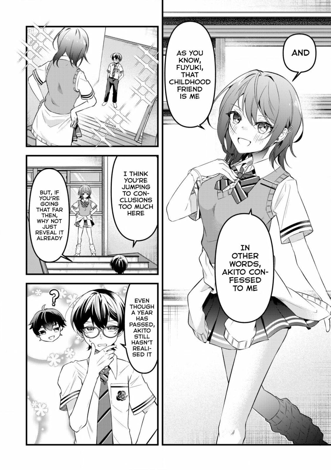 When I Murmured, 'I Want a Childhood Friend,' the Behavior of My Female Friend I Often Hang Out with Changed