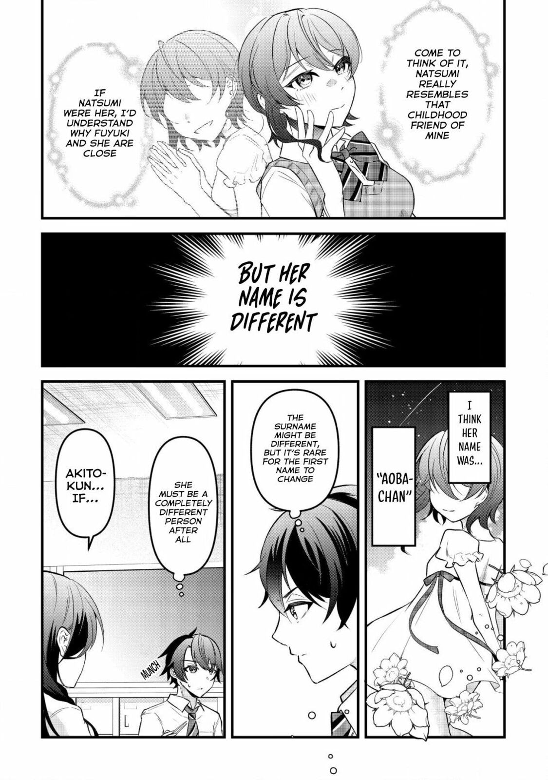 When I Murmured, 'I Want a Childhood Friend,' the Behavior of My Female Friend I Often Hang Out with Changed