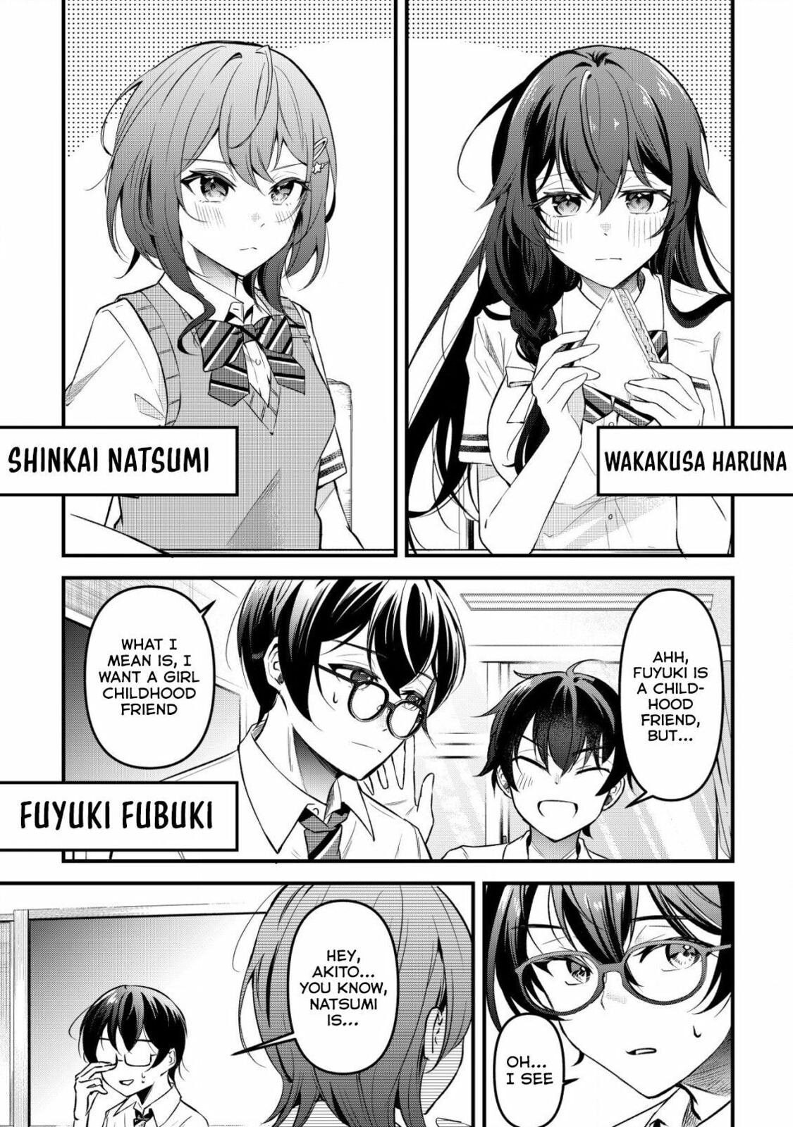 When I Murmured, 'I Want a Childhood Friend,' the Behavior of My Female Friend I Often Hang Out with Changed