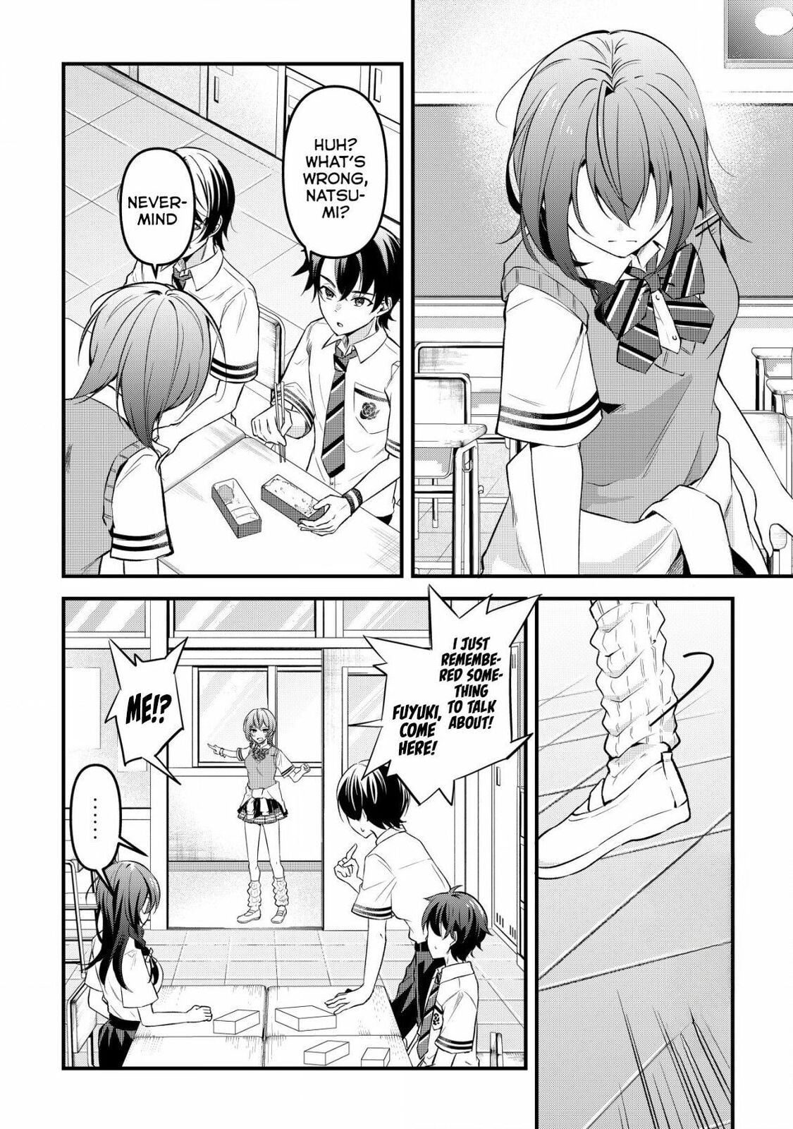 When I Murmured, 'I Want a Childhood Friend,' the Behavior of My Female Friend I Often Hang Out with Changed