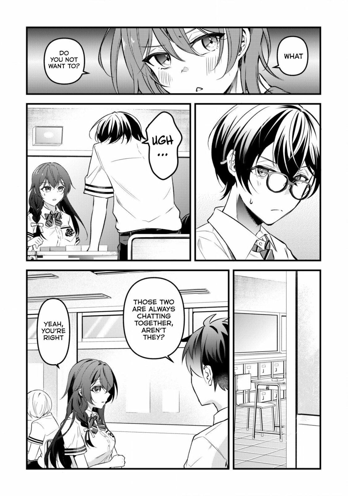 When I Murmured, 'I Want a Childhood Friend,' the Behavior of My Female Friend I Often Hang Out with Changed