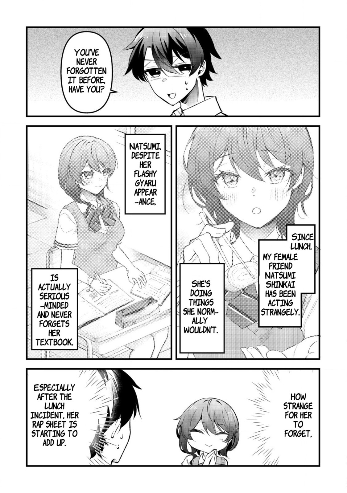 When I Murmured, 'I Want a Childhood Friend,' the Behavior of My Female Friend I Often Hang Out with Changed