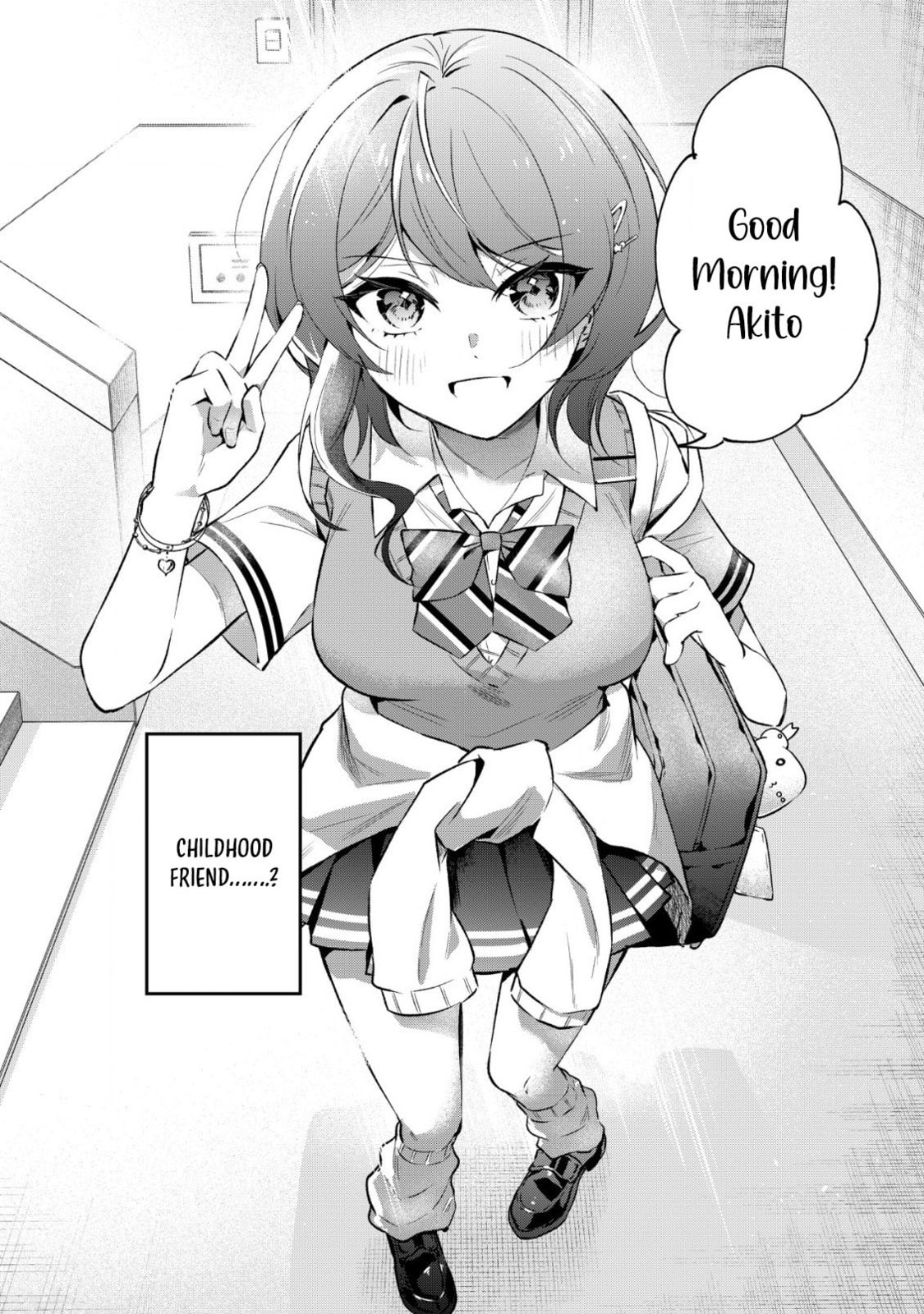 When I Murmured, 'I Want a Childhood Friend,' the Behavior of My Female Friend I Often Hang Out with Changed