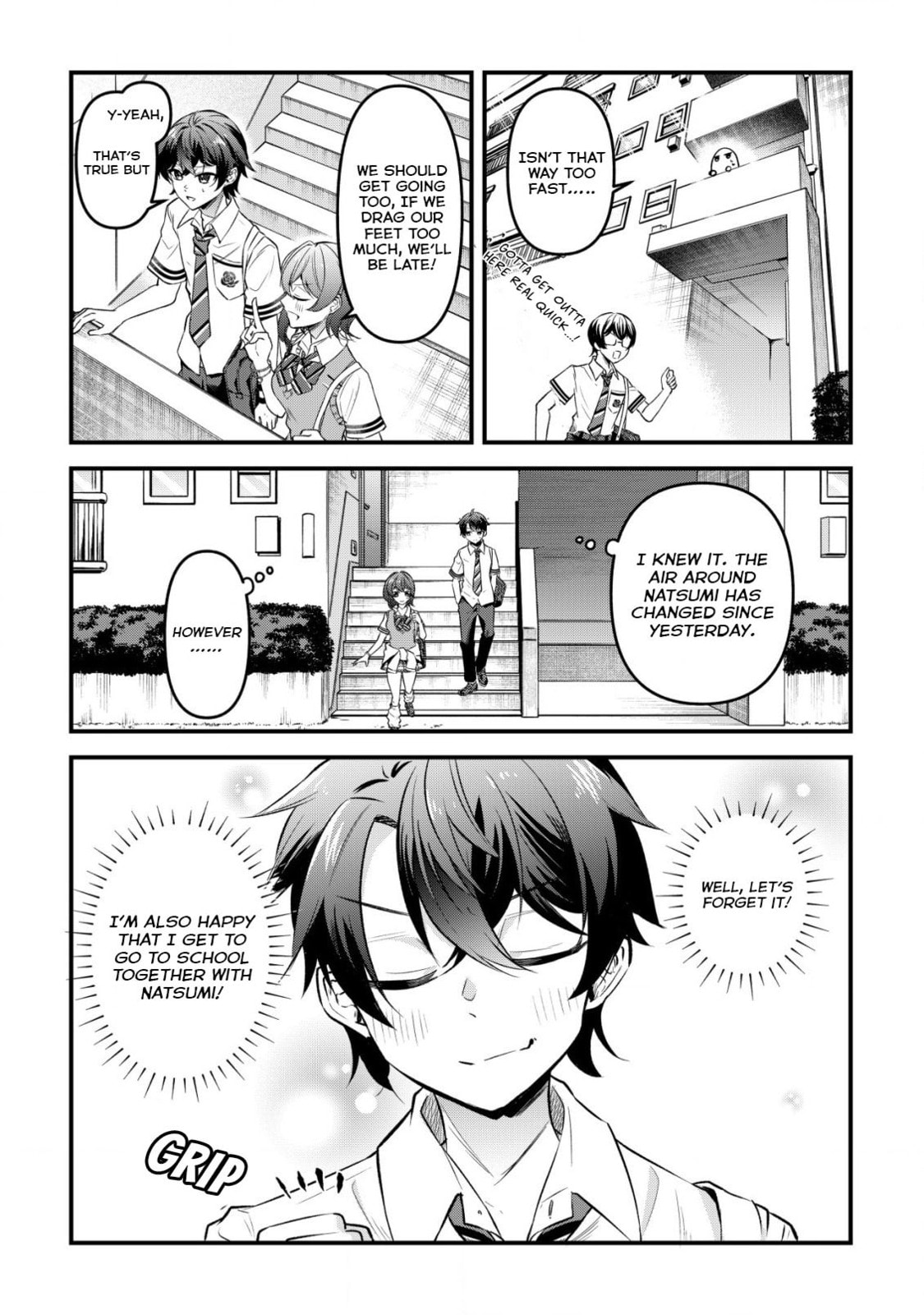 When I Murmured, 'I Want a Childhood Friend,' the Behavior of My Female Friend I Often Hang Out with Changed